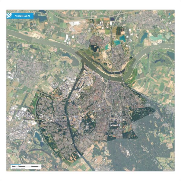 Luchtfoto Nijmegen