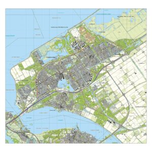 Topografische kaart Almere