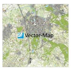 Topografische kaart Breda