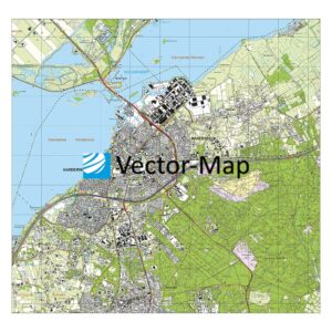 Topografische kaart Harderwijk