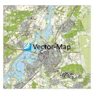 Topografische kaart Roermond