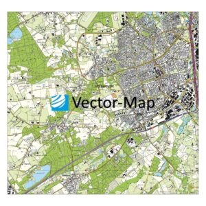 Topografische kaart Veldhoven