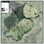 Satellietkaart Flevoland